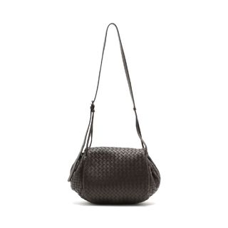 ボッテガヴェネタ(Bottega Veneta)のボッテガヴェネタ  レザー  ブラウン レディース ショルダーバッグ(ショルダーバッグ)