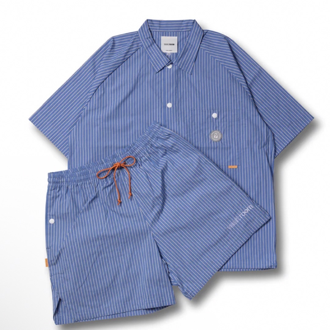 vaultroom GAMING S/S SHIRT SETUP / BLUE - その他