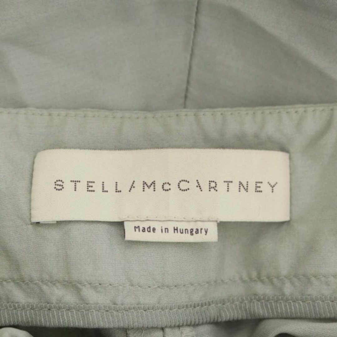 Stella McCartney(ステラマッカートニー)のステラマッカートニー シルクタックショートパンツ フレア 36 ミントグリーン レディースのパンツ(ショートパンツ)の商品写真
