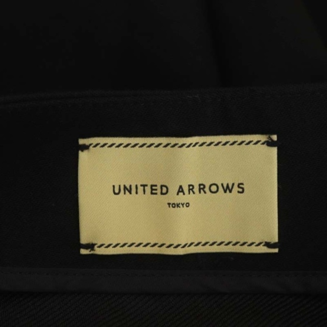 UNITED ARROWS(ユナイテッドアローズ)のユナイテッドアローズ 台形スカート ミモレ丈 ロング 40 黒 ブラック レディースのスカート(ロングスカート)の商品写真