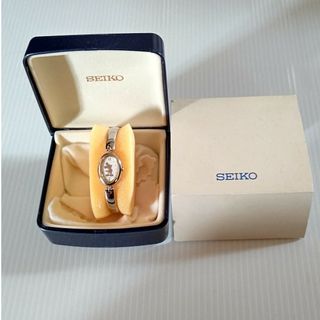 セイコー(SEIKO)のSEIKO  ALBA ミッキーマウスコラボデザイン  バングル風ウォッチ(キャラクターグッズ)