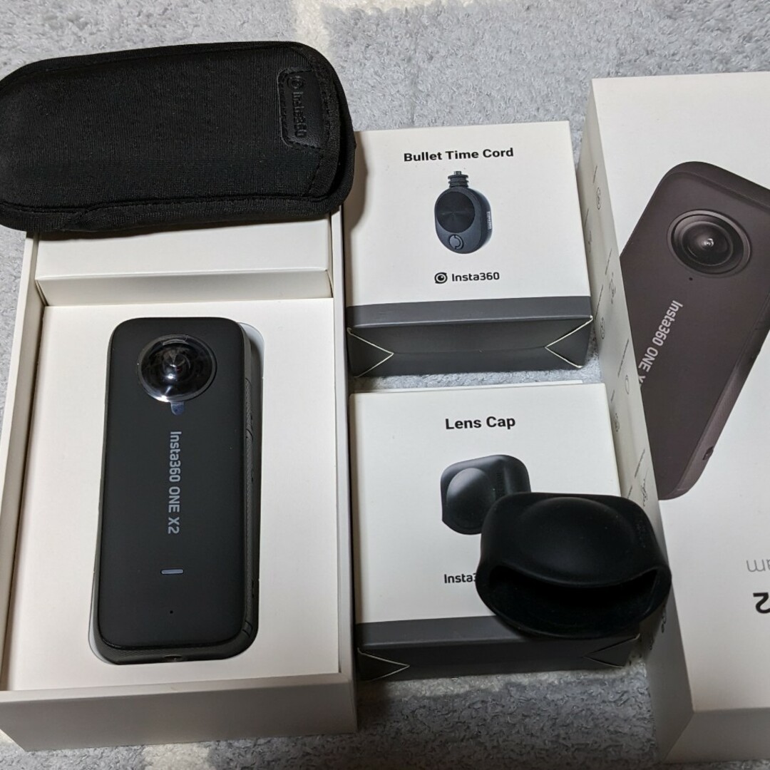 insta360(インスタスリーシックスティ)のInsta360 ONE X2 　オマケ スマホ/家電/カメラのカメラ(ビデオカメラ)の商品写真