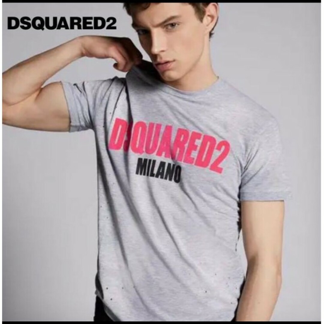 ディースクエアード　DSQUARED2  S74GD0432　Tシャツ　サイズL