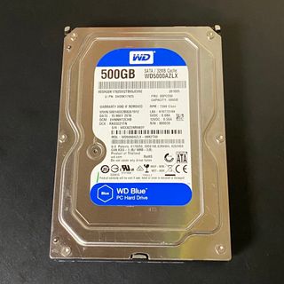 ウェスタンデジタル(Western Digital)のWestern Digital HDD 500GB(PCパーツ)