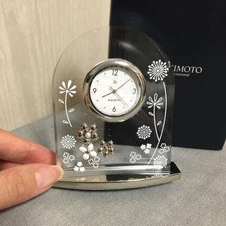 ミキモト(MIKIMOTO)の新品未使用✳︎MIKIMOTO時計(置時計)