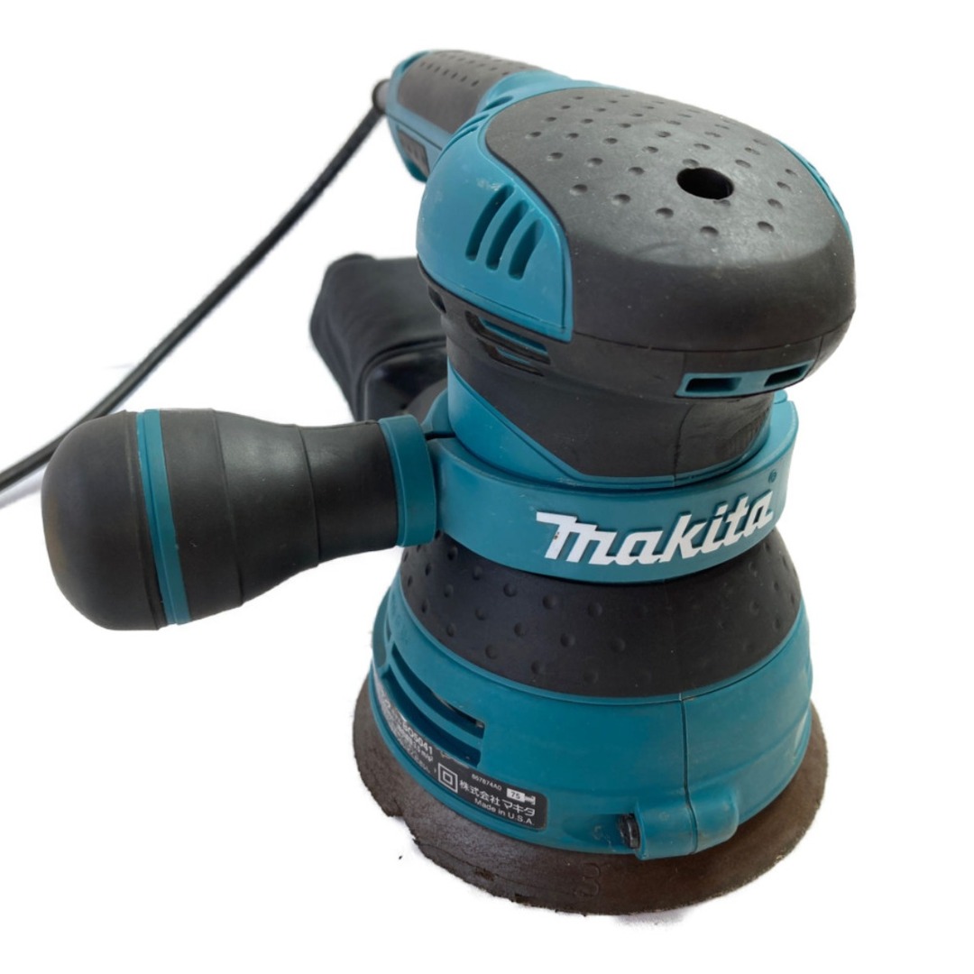 Makita ＊＊MAKITA マキタ 125mm コード式ランダムオービットサンダー 本体のみ BO5041 ブルーの通販 by  なんでもリサイクルビッグバンラクマ店's shop｜マキタならラクマ