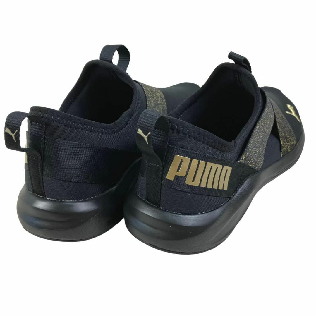 希少カラー 未使用☆PUMA プラウル スリッポン メタリック 24.5cm レディースの靴/シューズ(スリッポン/モカシン)の商品写真