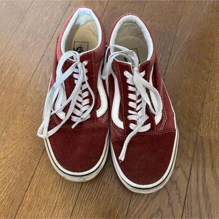 ヴァンズ(VANS)のVANS OLD SKOOL  ワイン　レッド(スニーカー)