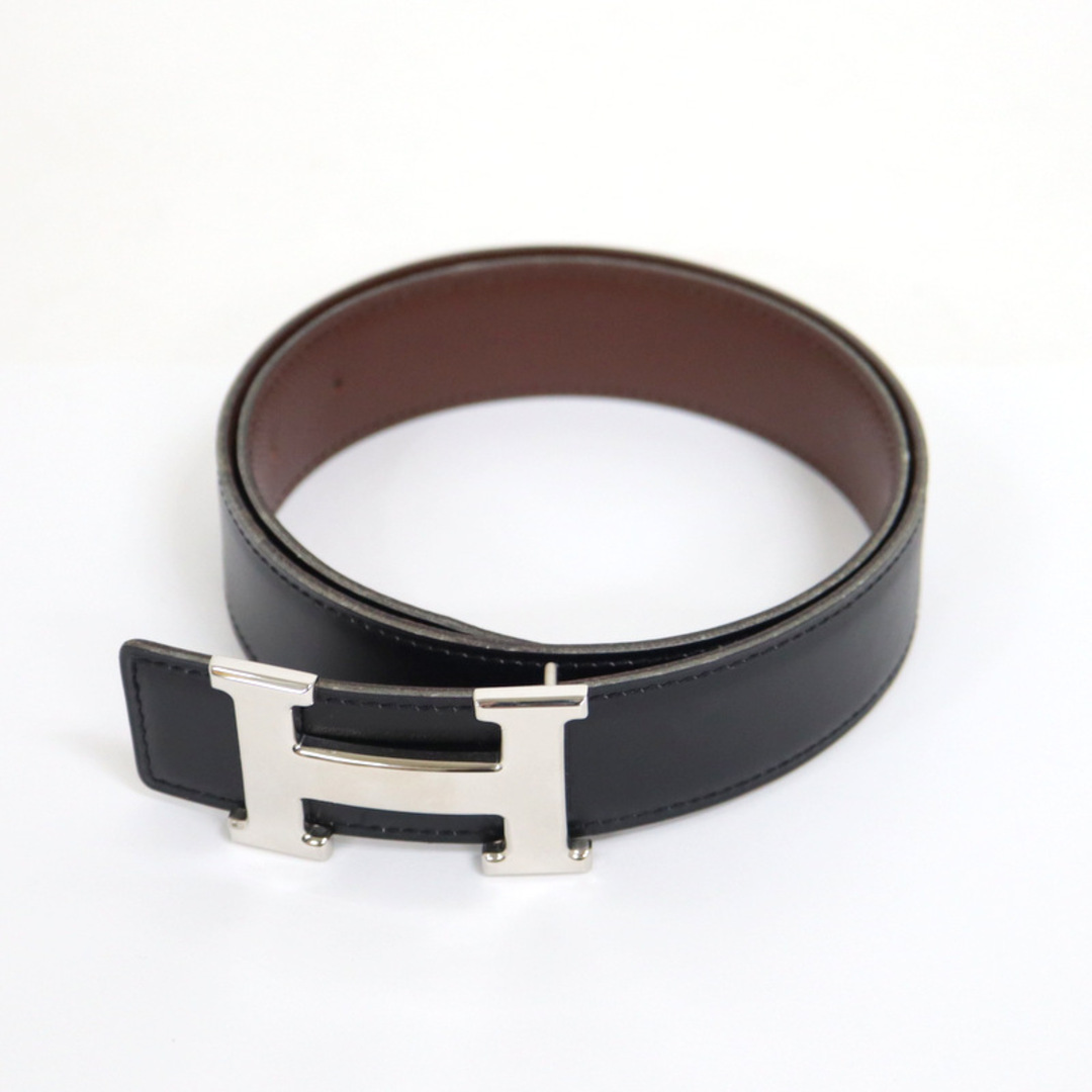 HERMES】エルメス コンスタンスリバーシブル Hベルト ブラック