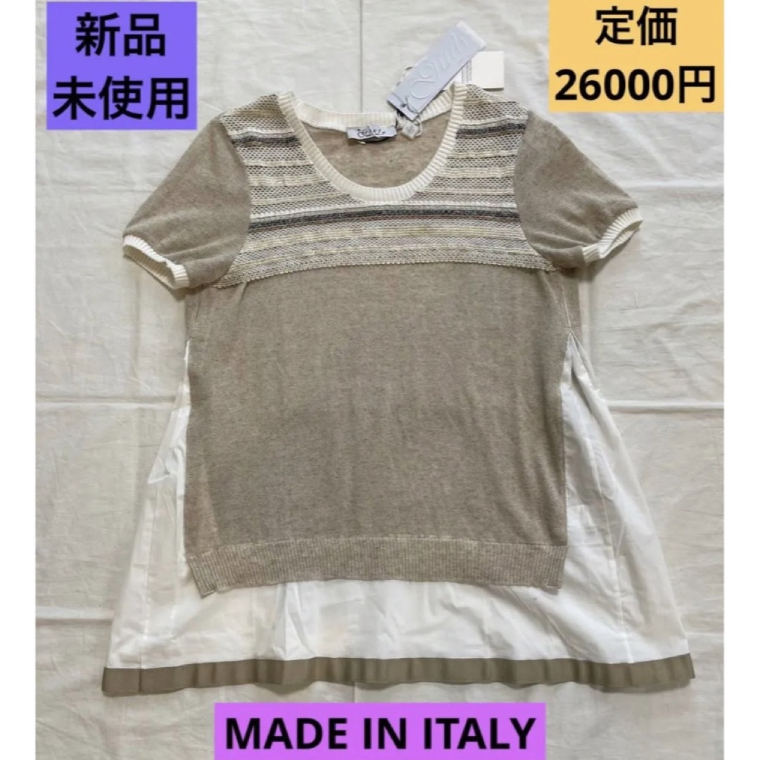 新品未使用　タグ付　Mr.Giuly  ミスタージュリー　カットソー　ITALY