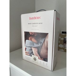 ベビービョルン(BABYBJORN)のベビービョルン 抱っこ紐 ミニ エアーメッシュ 3D ジャージー コットン (抱っこひも/おんぶひも)