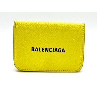 バレンシアガ(Balenciaga)のバレンシアガ キャッシュ ミニウォレット 3つ折り 財布 イエロー 593813(財布)