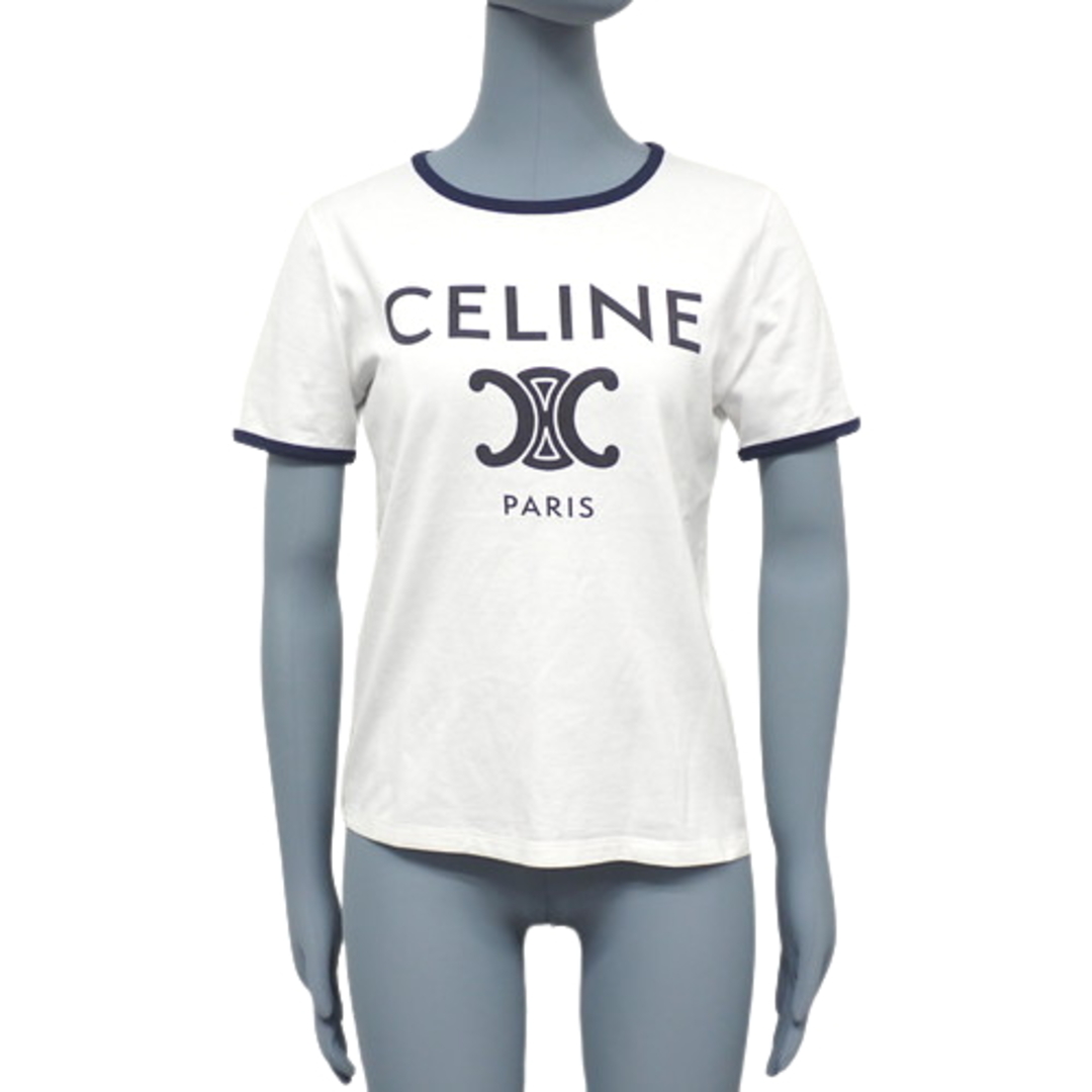 celine - セリーヌトップス トリオンフ クラシック Tシャツ コットン