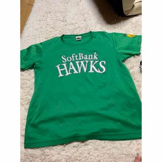 フクオカソフトバンクホークス(福岡ソフトバンクホークス)の【鷹の祭典2012】SoftBankHAWKS 緑 半袖Tシャツ(応援グッズ)