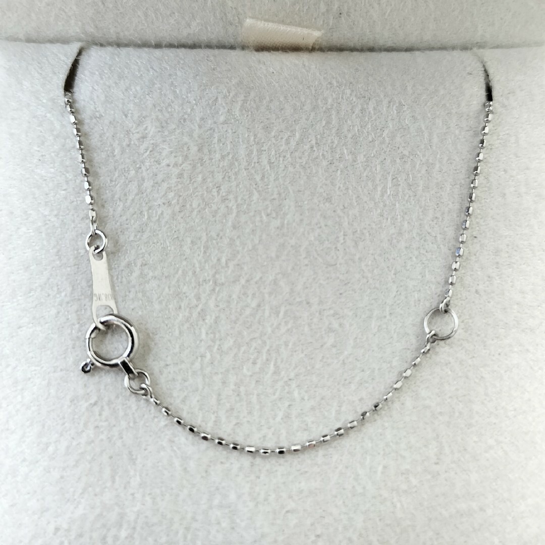 TASAKI(タサキ)の田崎真珠 TASAKI ダイヤモンド ネックレス K18WG 0.18ct レディースのアクセサリー(ネックレス)の商品写真