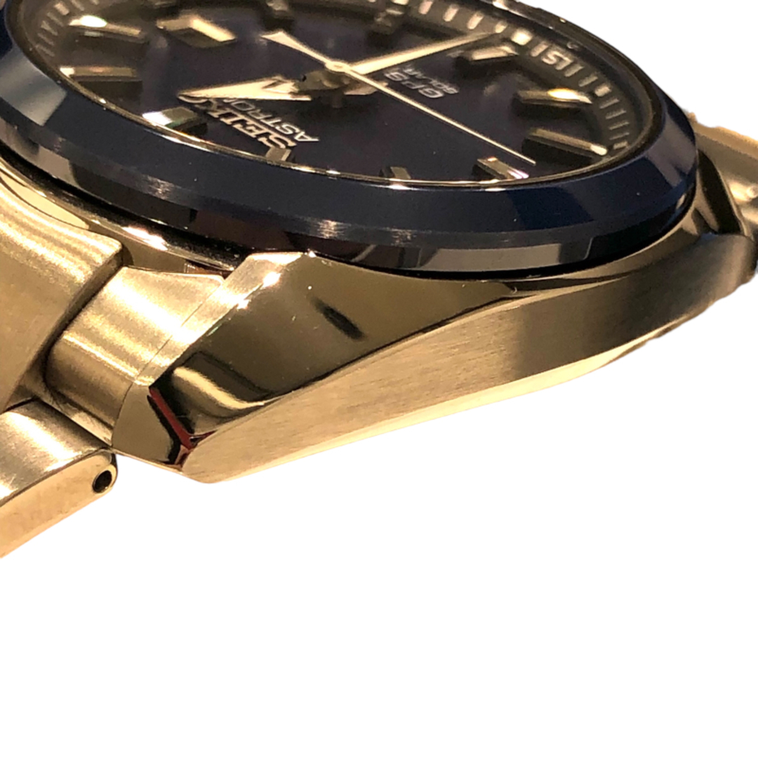 セイコー SEIKO アストロン SBXD003 ブルー SS/セラミック メンズ 腕時計