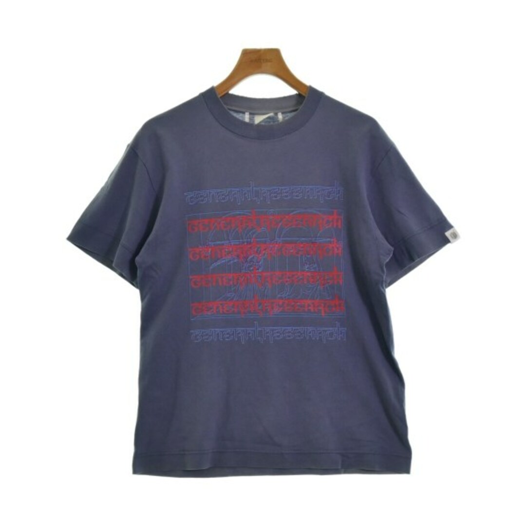 General Research(ジェネラルリサーチ)のGENERAL RESEARCH Tシャツ・カットソー -(S位) 青 【古着】【中古】 メンズのトップス(Tシャツ/カットソー(半袖/袖なし))の商品写真