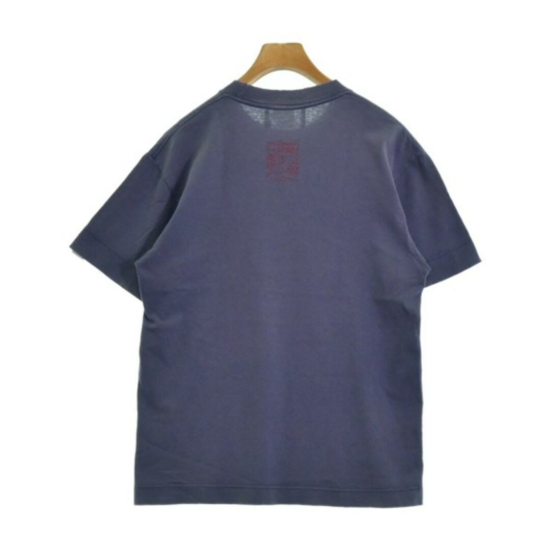 General Research(ジェネラルリサーチ)のGENERAL RESEARCH Tシャツ・カットソー -(S位) 青 【古着】【中古】 メンズのトップス(Tシャツ/カットソー(半袖/袖なし))の商品写真