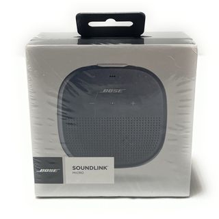 ボーズ(BOSE)の【新品】BOSE ワイヤレススピーカー SOUNDLINK MICRO BLUE(スピーカー)