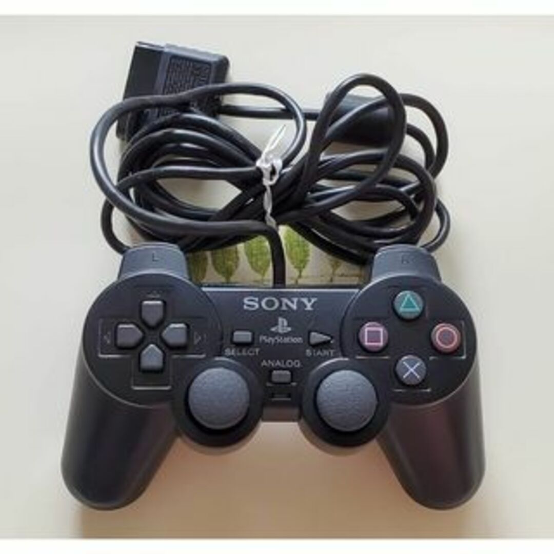 PlayStation(プレイステーション)の「りく様専用」 PS1 PS2用 純正コントローラー 2個セット エンタメ/ホビーのゲームソフト/ゲーム機本体(家庭用ゲーム機本体)の商品写真