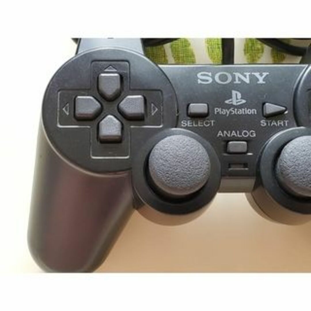 PlayStation(プレイステーション)の「りく様専用」 PS1 PS2用 純正コントローラー 2個セット エンタメ/ホビーのゲームソフト/ゲーム機本体(家庭用ゲーム機本体)の商品写真