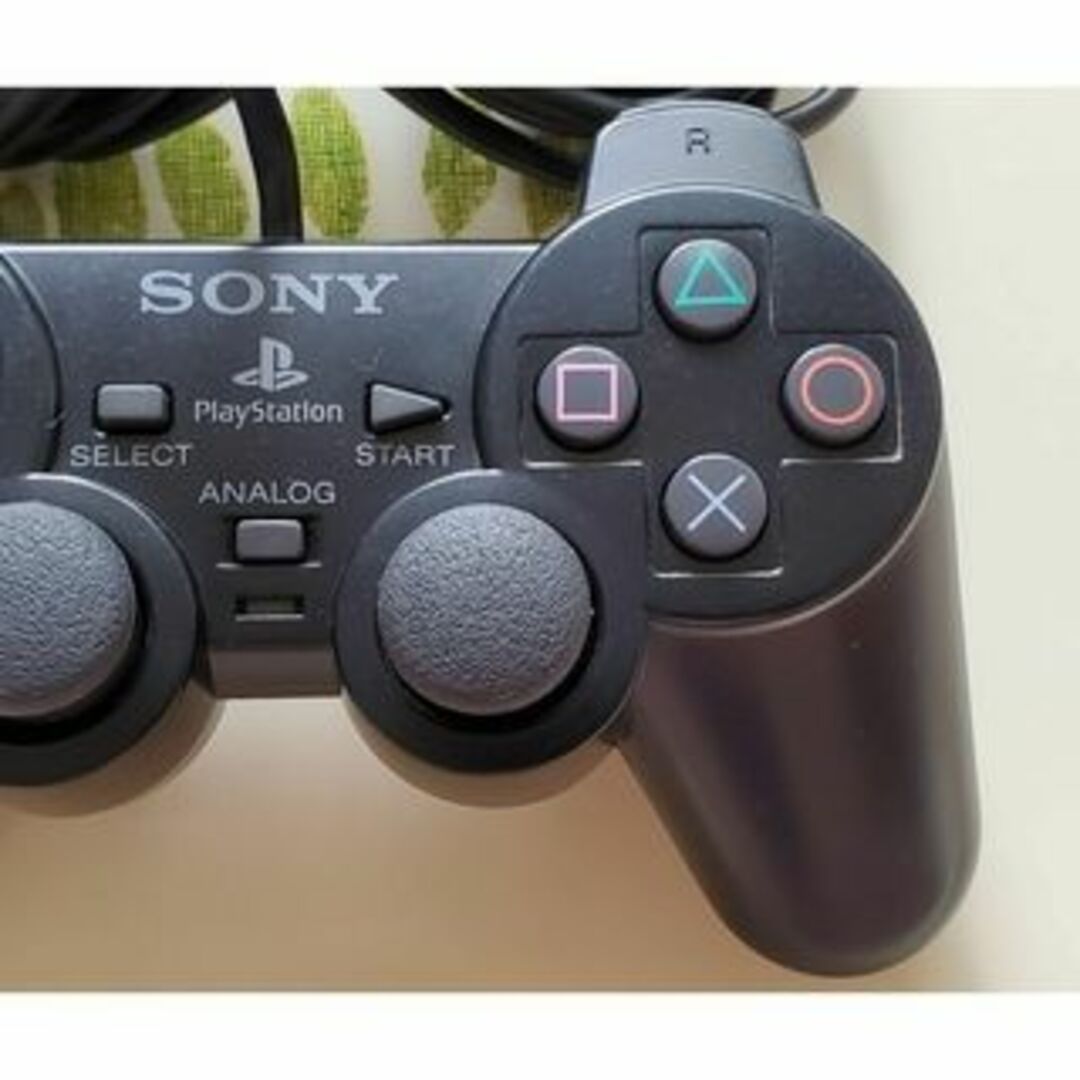 PlayStation(プレイステーション)の「りく様専用」 PS1 PS2用 純正コントローラー 2個セット エンタメ/ホビーのゲームソフト/ゲーム機本体(家庭用ゲーム機本体)の商品写真