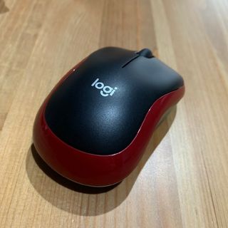 ロジクール(Logicool)のロジクール　ワイヤレスマウス　レッド(PC周辺機器)