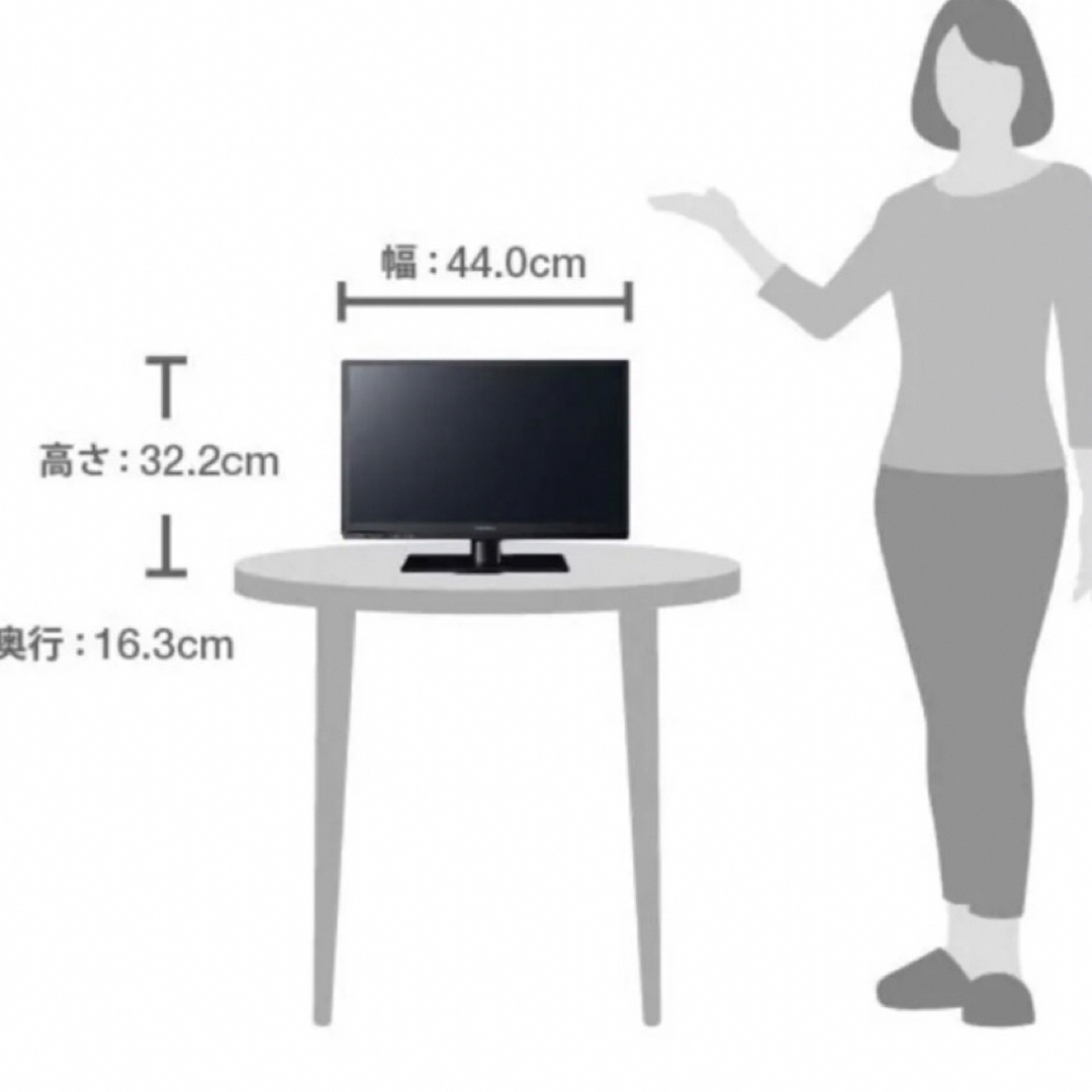 パナソニック TH19C305 テレビ 19インチ