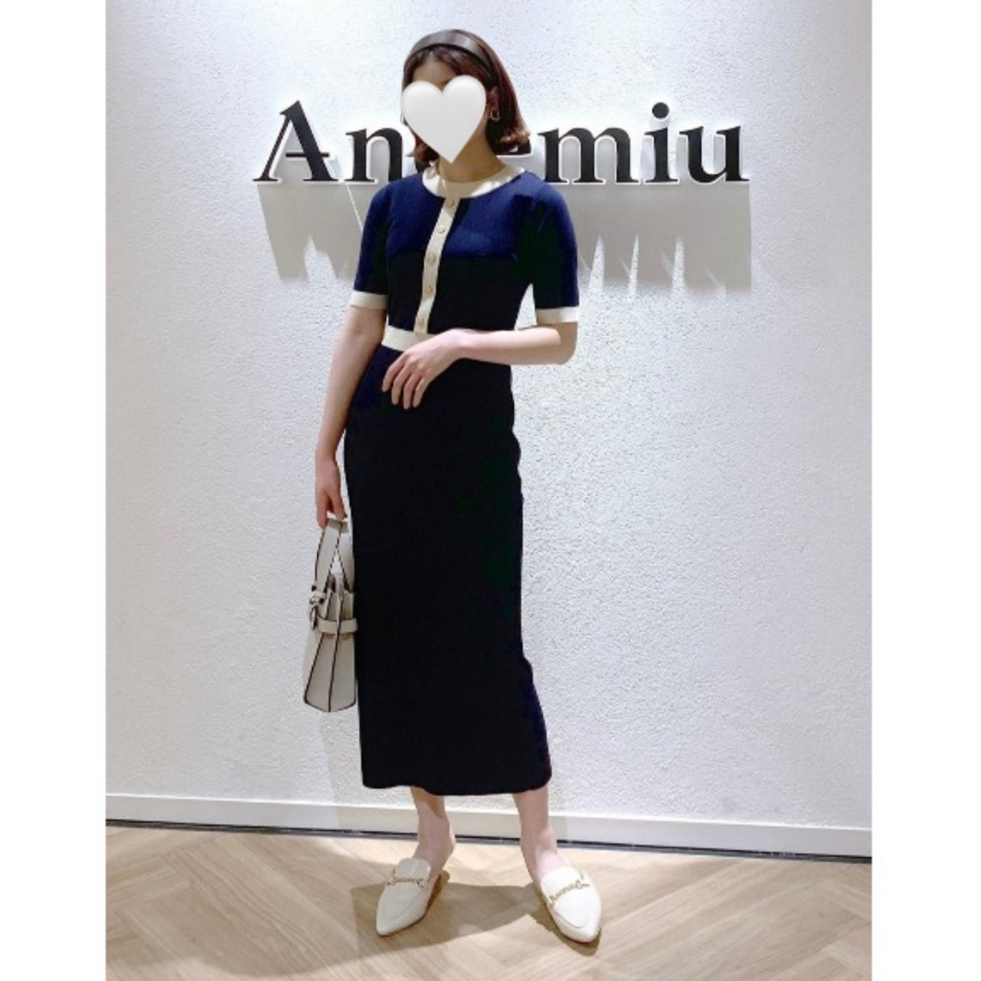 〘新品未使用品〙Andemiu＊ハイショクIラインワンピース