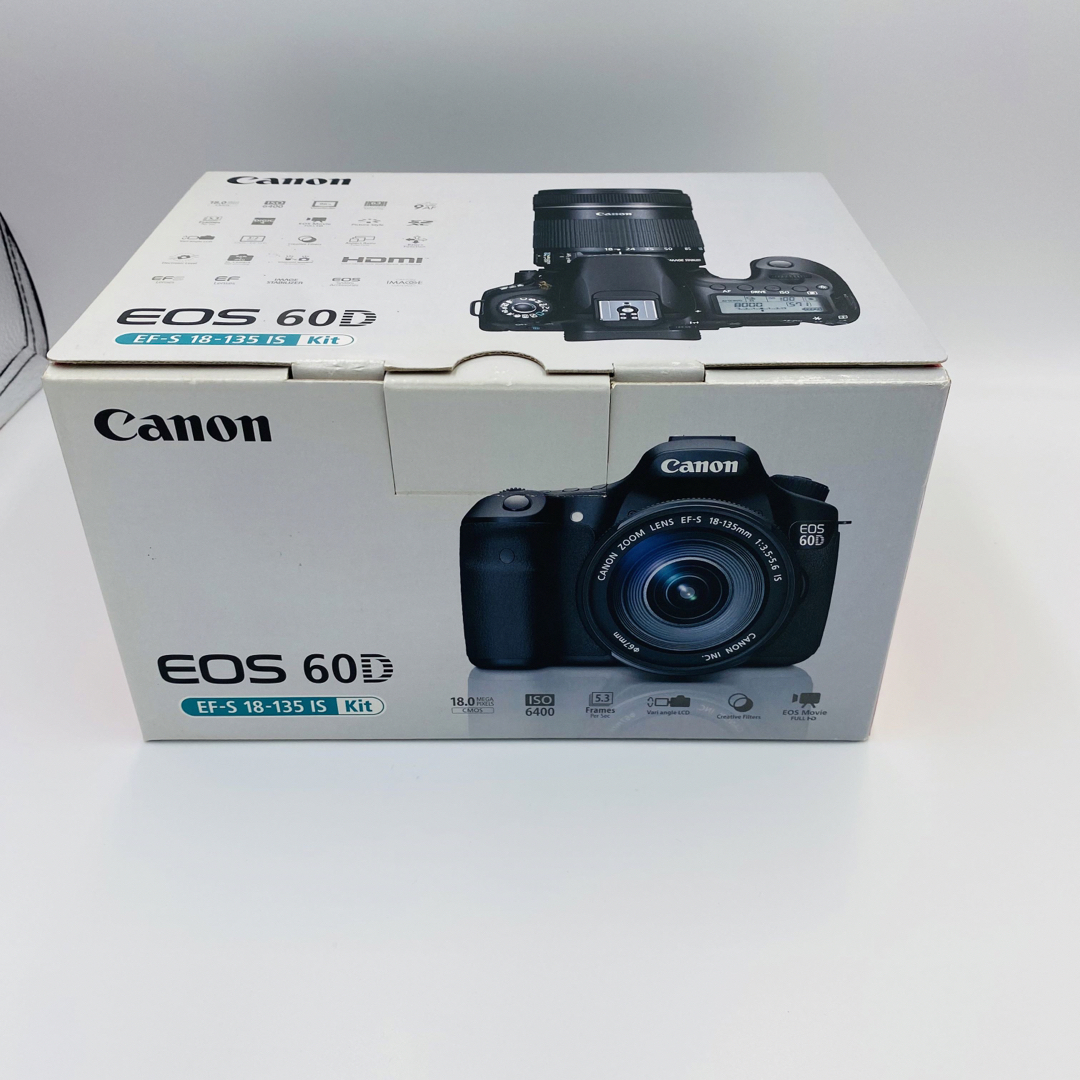 Canon - 初心者オススメ【美品】Canon EOS 60D ダブルズームキットの