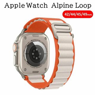 apple watch アップルウォッチ 40/41mm対応 オレンジバンド