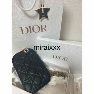 クリスチャンディオール(Christian Dior)のDior ディオール LADY DIOR フォンホルダー (iPhoneケース)