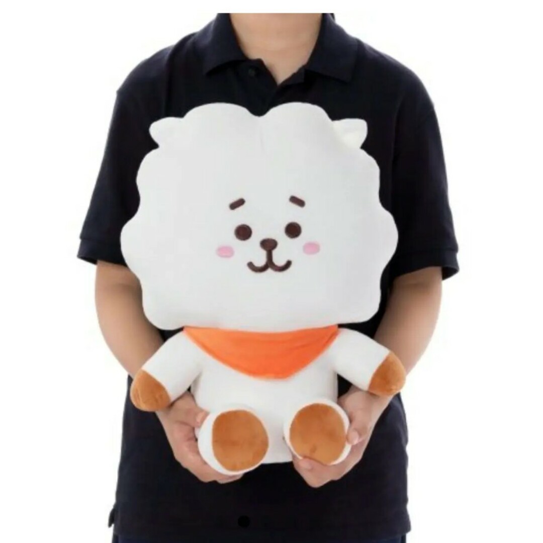 BT21 RJ ぬいぐるみ　2個セット エンタメ/ホビーのおもちゃ/ぬいぐるみ(ぬいぐるみ)の商品写真