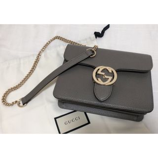 グッチ(Gucci)のグッチ　インターロッキングG チェーンバッグ(ショルダーバッグ)