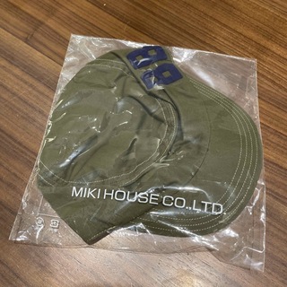 ミキハウス(mikihouse)のyoshi様専用　ブラックベアー　キャップ(帽子)