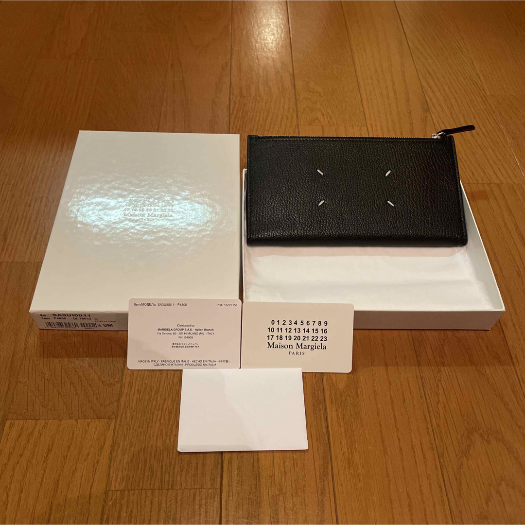 メゾンマルジェラ 長財布 ブラック Maison Margiela 新品未使用品