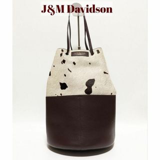 ジェイアンドエムデヴィッドソン(J&M DAVIDSON)の【極美品】J&M Davidson　ミニデイジー　ハラコ(ハンドバッグ)