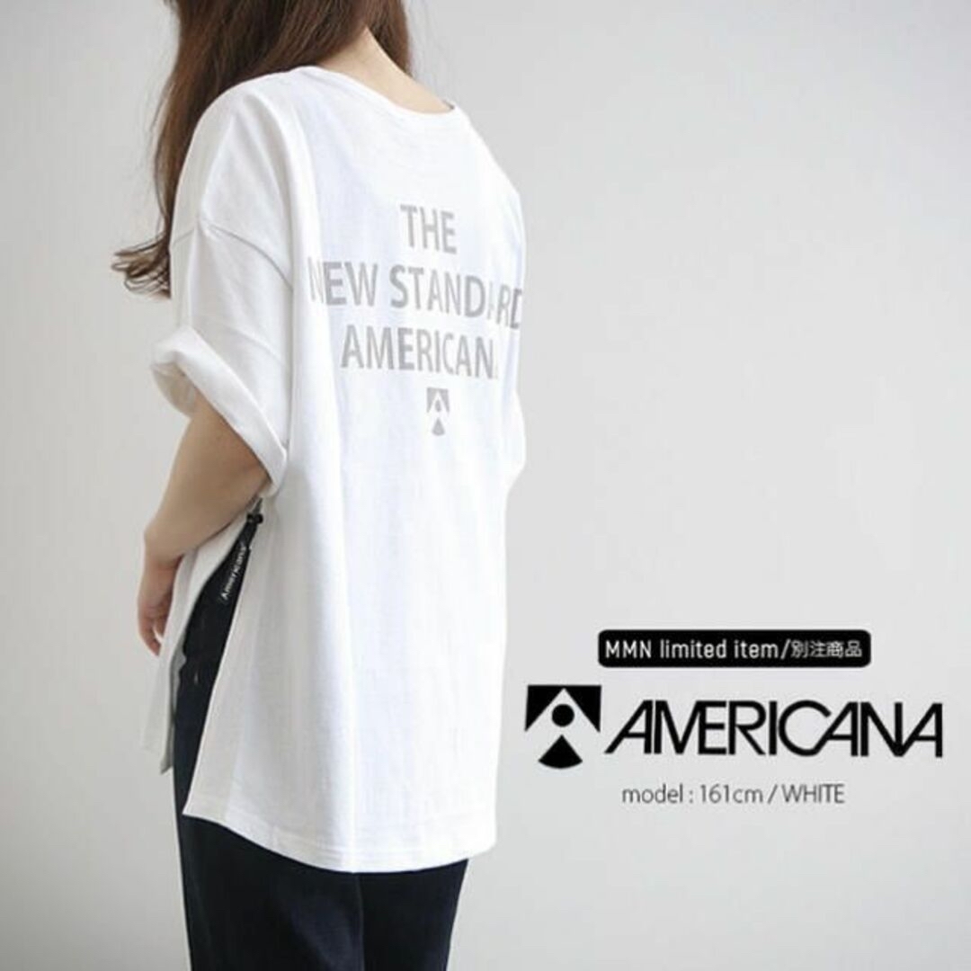 アメリカーナ 半袖Tシャツ レディース -