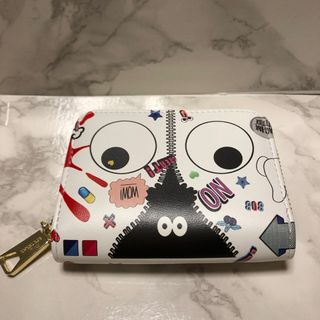 【新品】EYE THEME カードケース　アイテーマ　 財布 白 ホワイト(折り財布)