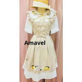 アマベル(Amavel)のAmavel フレーバーティージャンスカ(ひざ丈ワンピース)