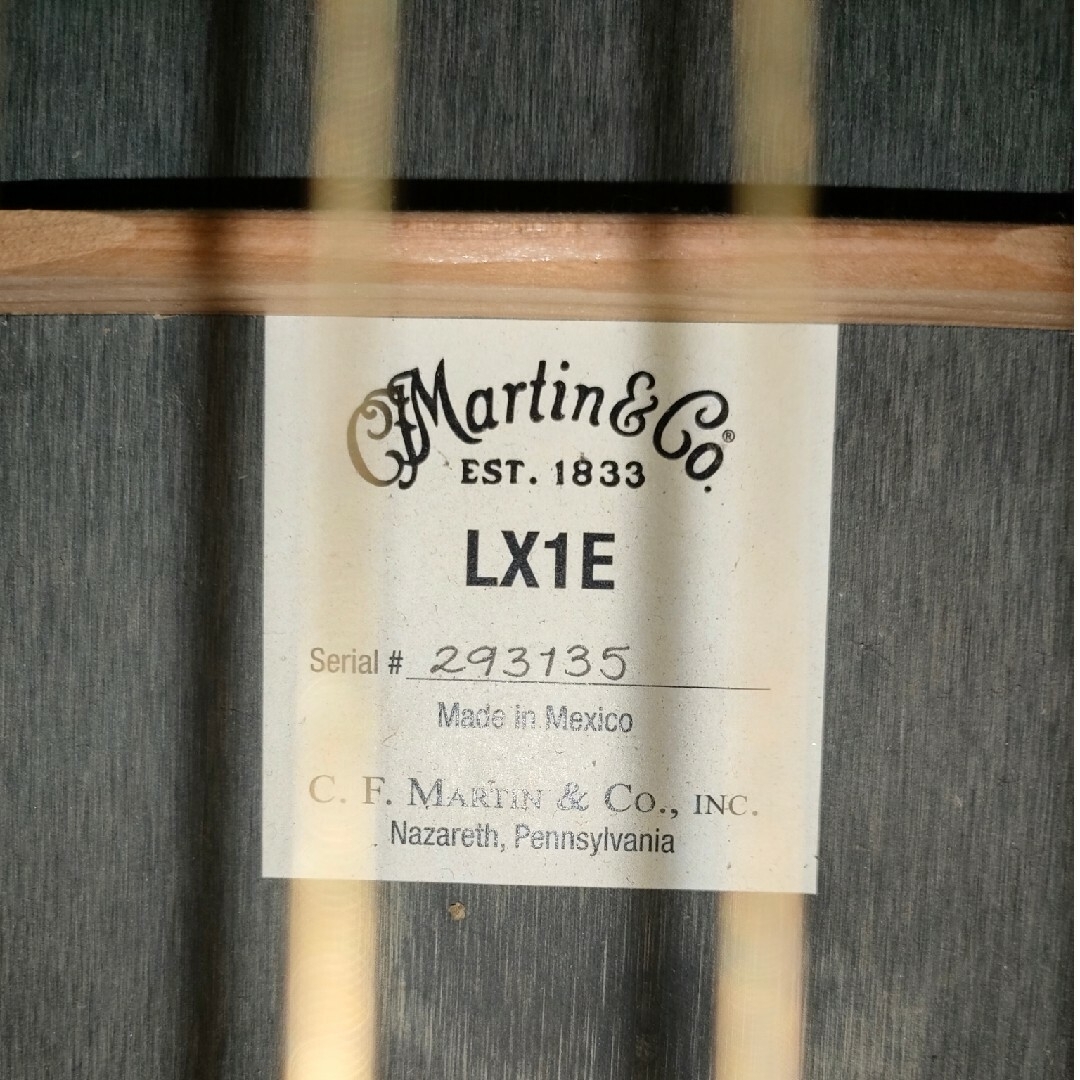 Martin(マーティン)のMartin　Lx1e　Little Martin 楽器のギター(アコースティックギター)の商品写真