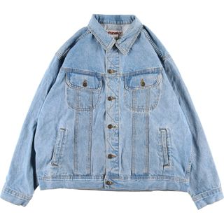 ラングラー(Wrangler)の古着 ラングラー Wrangler デニムジャケット Gジャン メンズXL /eaa364936(Gジャン/デニムジャケット)