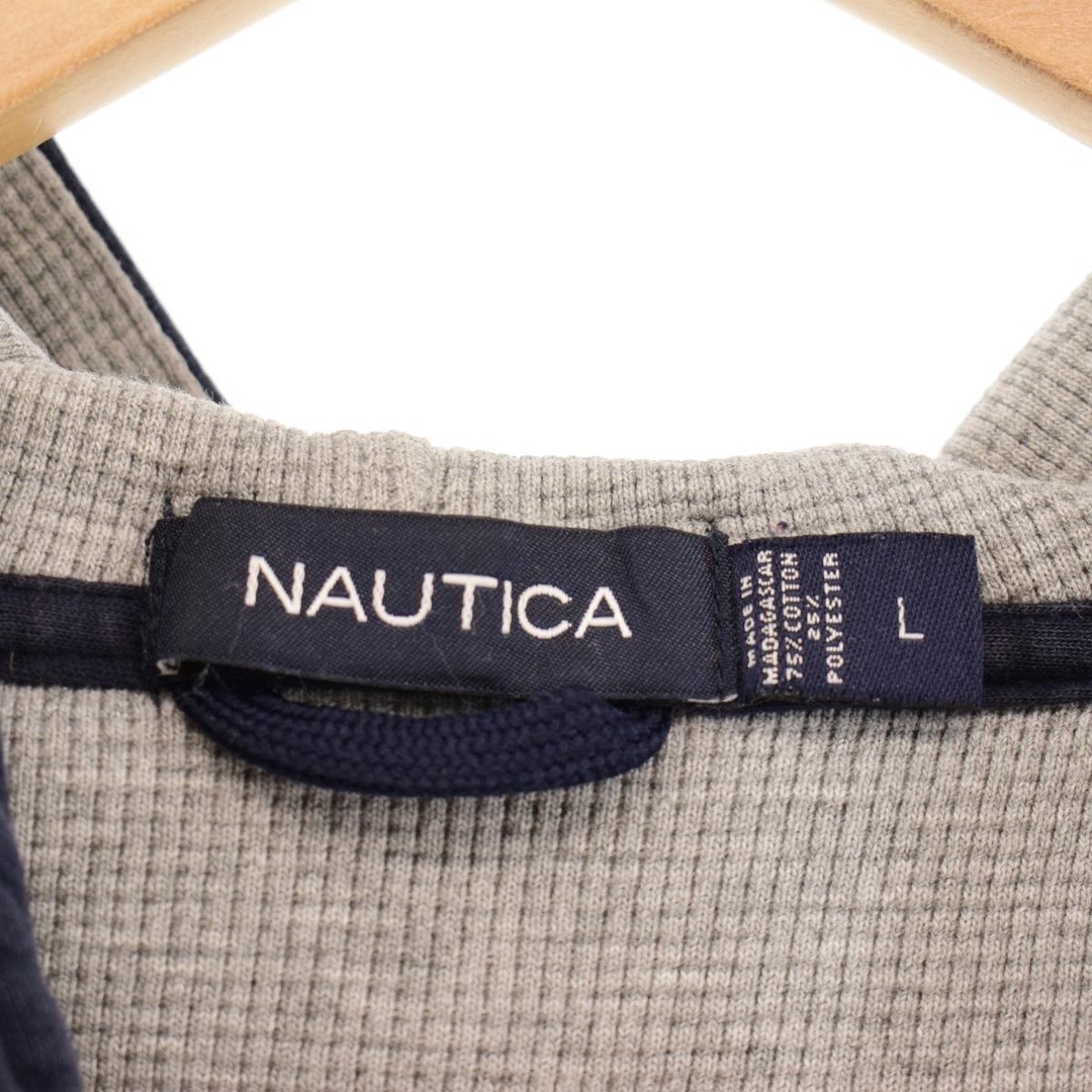 NAUTICA(ノーティカ)の古着 ノーティカ NAUTICA スウェットフルジップパーカー メンズXL /eaa330302 メンズのトップス(スウェット)の商品写真