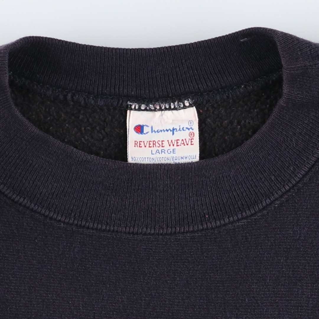 古着 90年代 チャンピオン Champion リバースウィーブ 刺繍タグ カレッジスウェットシャツ トレーナー USA製 メンズL ヴィンテージ  /eaa364814