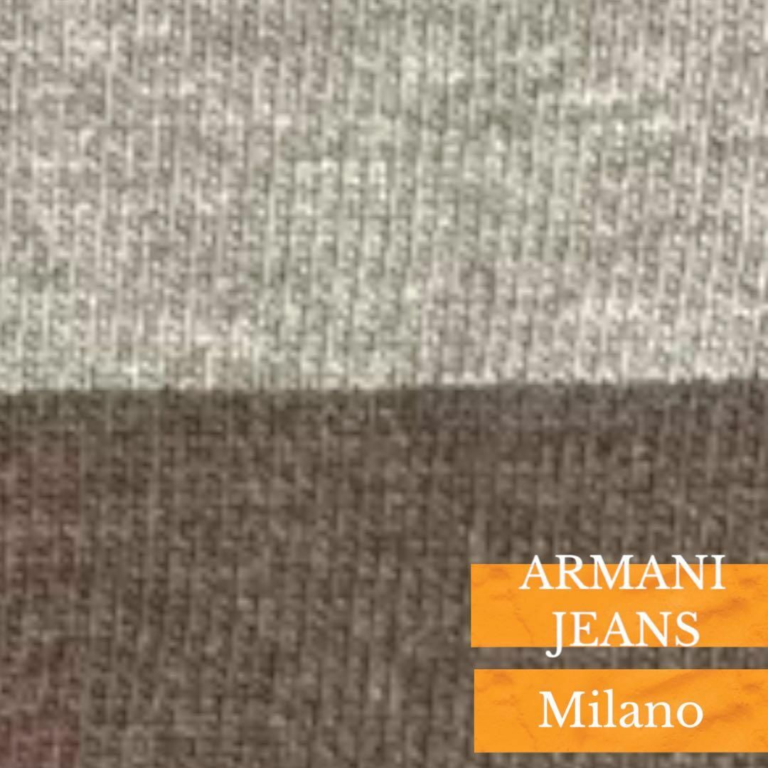 ARMANI JEANS(アルマーニジーンズ)の【ARMANI JEANS】ニット セーター イタリア製 ブラウン M ウール メンズのトップス(ニット/セーター)の商品写真