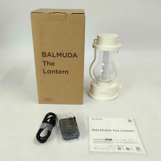 バルミューダ(BALMUDA)のバルミューダ The Lantern ザ・ランタン LED ランタン ホワイト L02A-WH(ライト/ランタン)