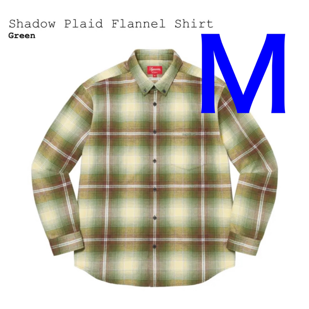 Supreme Shadow Plaid Flannel Shirt XL