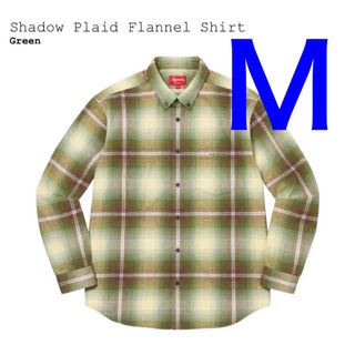 シュプリーム(Supreme)のSupreme  Shadow Plaid Flannel Shirt 緑 M(シャツ)