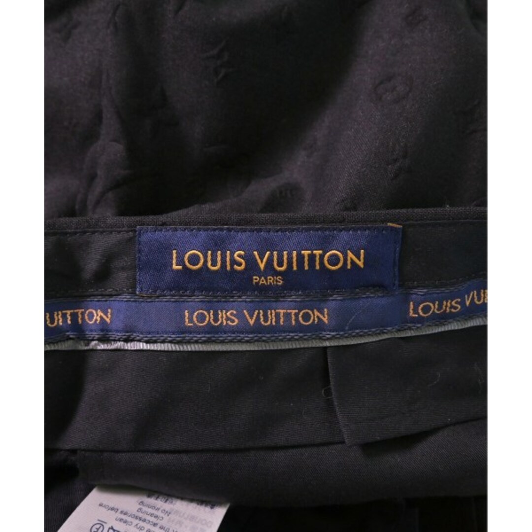 LOUIS VUITTON ルイヴィトン スラックス 44(S位) 黒(総柄) 5