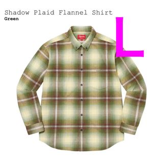 Supreme  Shadow Plaid Flannel Shirt 緑 M